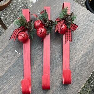 Over door decorated Bells Wreath Decor Hangers